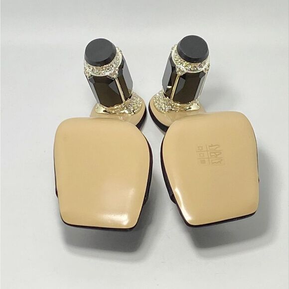 Nalebe Eureka Aurum Crystal-Embellished Mules size 38 - Picture 12 of 13